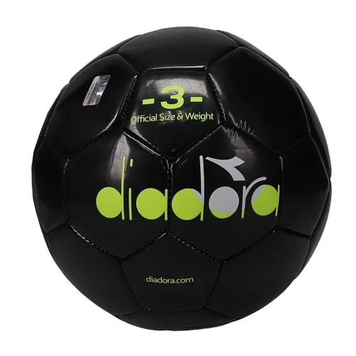 Diadora Mens Clube 3 Ball Soccer Cleats - Black
