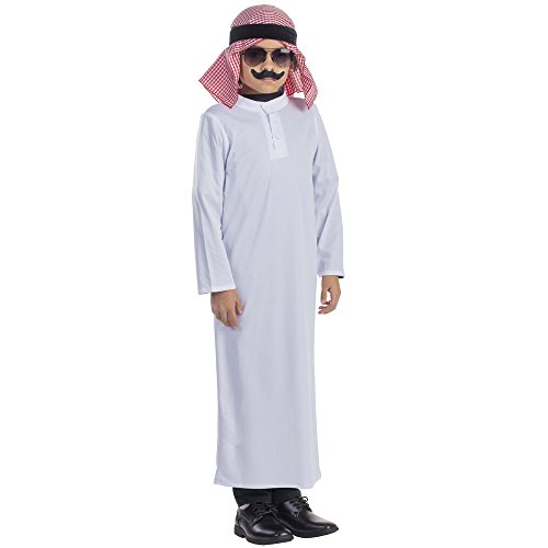 Dress Up America Arabisches Scheich-Kostüm für Kinder