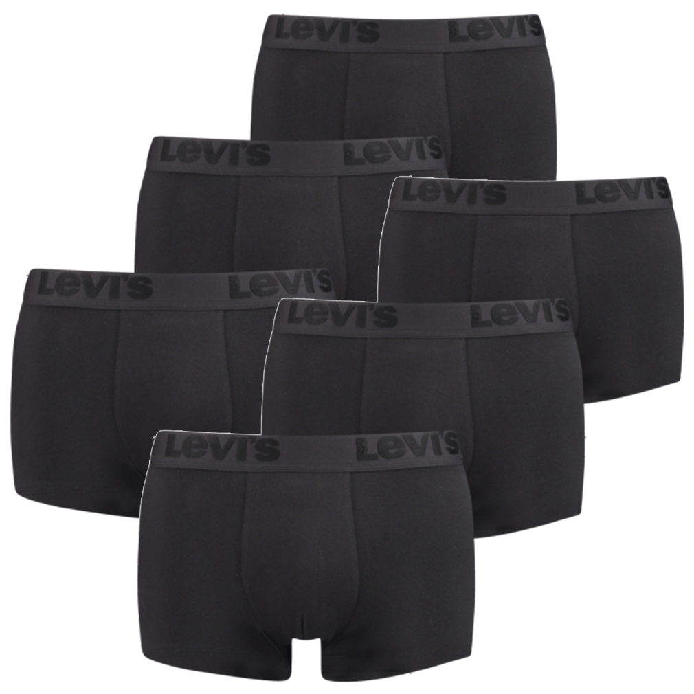6er Pack Levis Men Premium Trunk Boxershorts Herren Unterhose Pant Unterwäsche