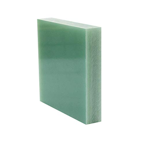 LOKIH FR4 Platte Glashartgewebe Format Harzplatte Glasfaserplatte Präzisionsbearbeitungsprozesse Wassergrün,2mmx300mmx300mm