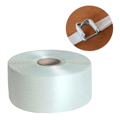 Textil Umreifungsband Polyester 25 mm Breite 950 kg Reißkraft 500 Laufmeter, 2 Rolle(n)