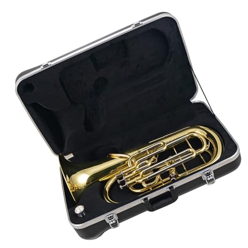 Professionelles Euphonium Euphonium-Blechblasinstrument Mit Vergoldetem Bb-Ton Und Komplettem Zubehörsatz Aus Messing