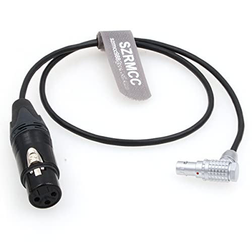 SZRMCC 0B 6-poliger Stecker auf XLR 3-polige Buchse Audiokabel für ARRI Alexa Mini LF Kamera