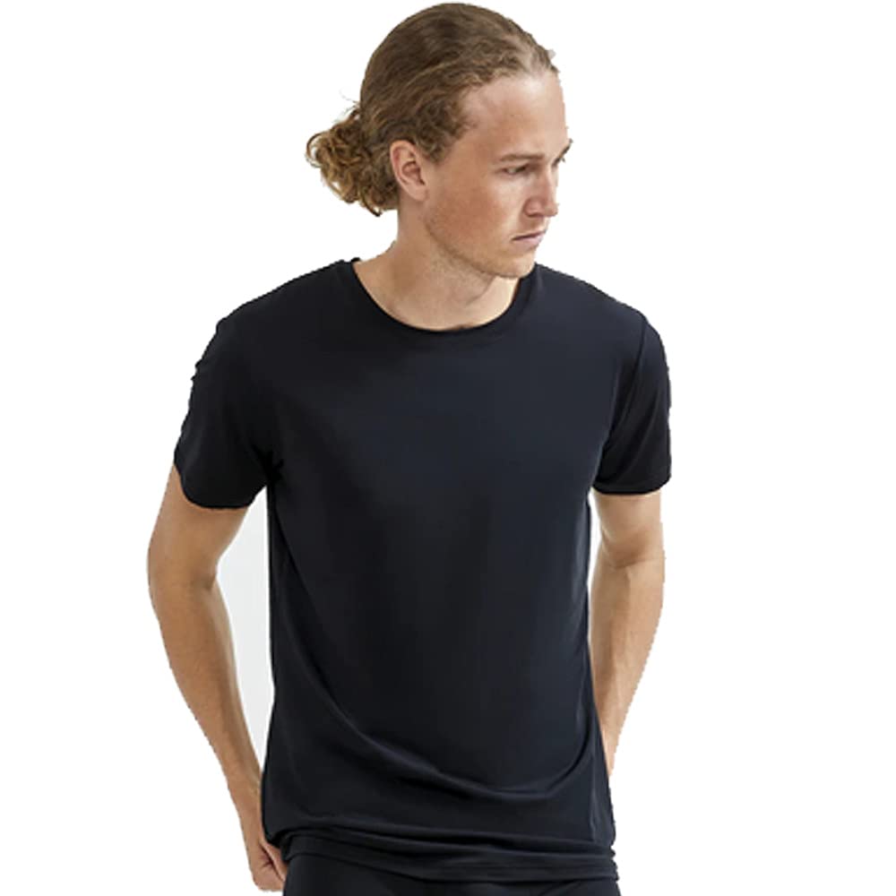 Craft Herren Essential' T-Shirt, Schwarz, M