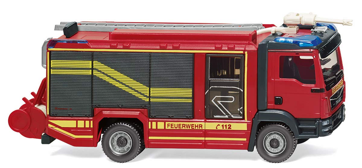 Wiking 061245 H0 MAN Feuerwehr - AT LF rot Spur HO 1:87