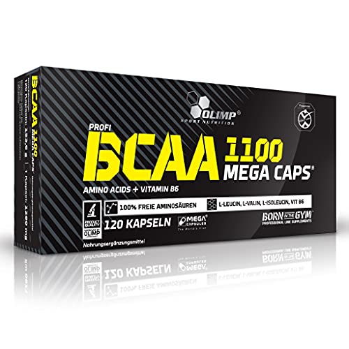 3 x Olimp BCAA 1100, 120 Mega Caps (3er Pack)