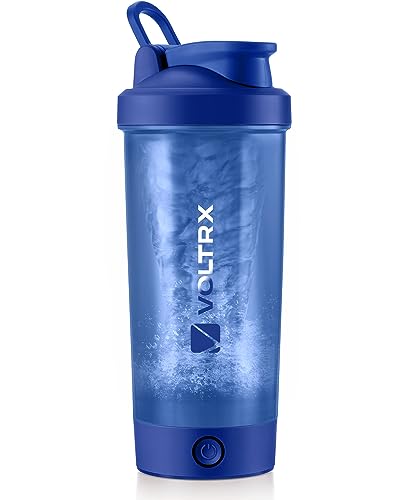 VOLTRX Protein Shaker Flasche, Titanus USB C Wiederaufladbare Elektrische Protein Shake Mixer, Shaker Cups für Proteinshakes und Mahlzeitenersatz Shakes, BPA Frei, 24oz