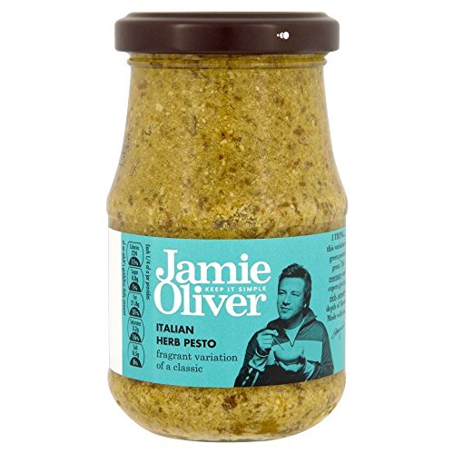 Jamie Oliver italienischen Kräuterpesto (190g) - Packung mit 6