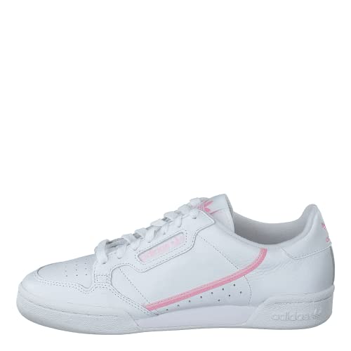 adidas Womens Continental 80 Sneaker, Cloud White/True Pink/Clear Pink, 38 EU