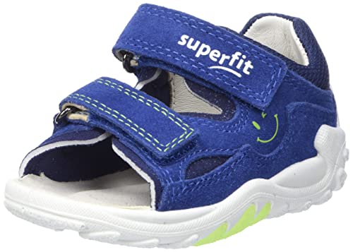 Superfit Flow Sandale, BLAU/HELLGRÜN 8010, 21 EU
