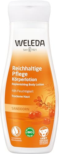 Weleda Sanddorn Reichhaltige Pflege Körperlotion (6 x 200 ml)