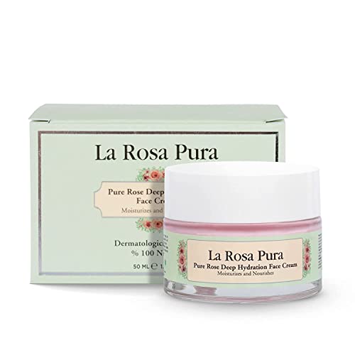La Rosa Pura Deep Hydration Face Cream 50ml - Tiefe Feuchtigkeitsspendende Gesichtscreme - Pflegende Haut - Care Cream - Skin Repair Cream - Skin Repair Cream