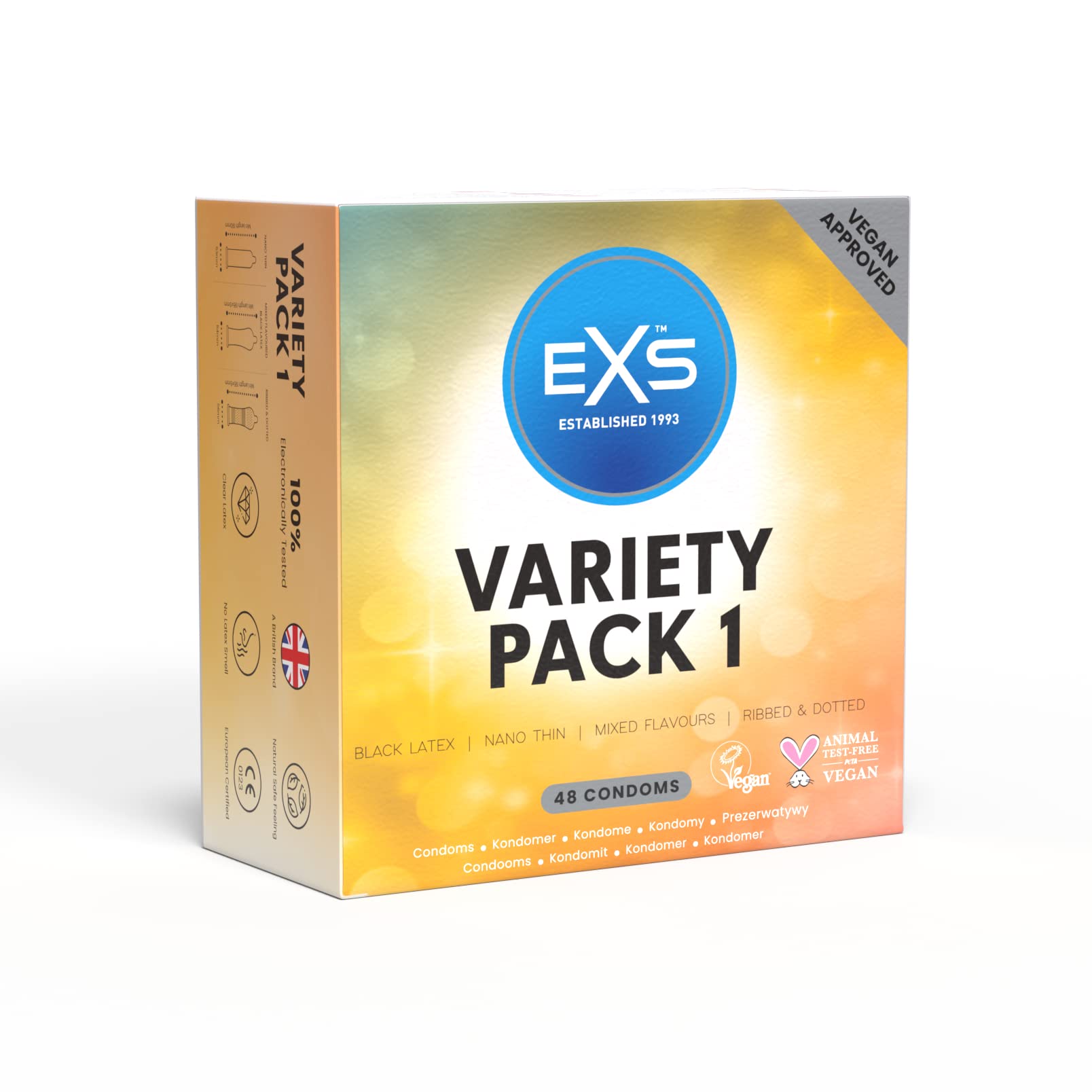 EXS Kondome-48EXSVP1 Kondome Transparent 48 stück