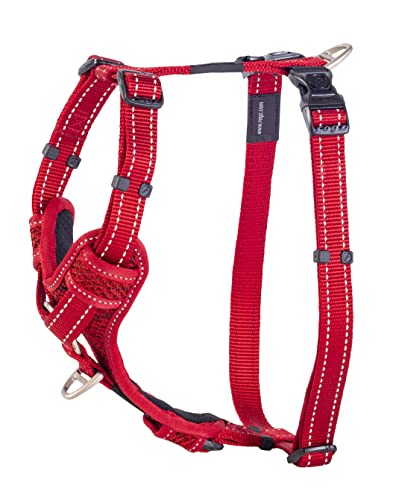 Rogz Control Harness Reflective Large Red