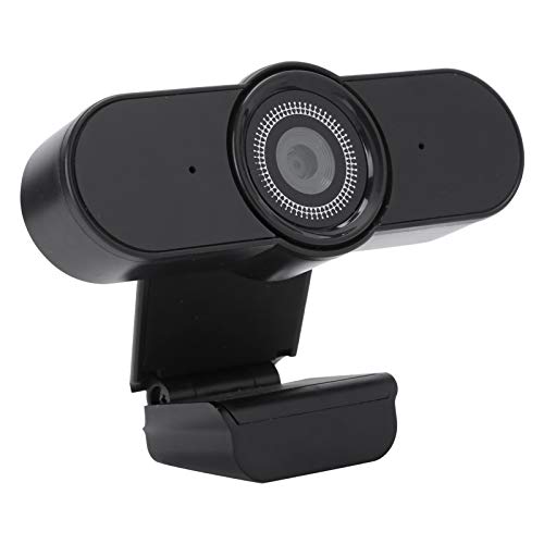 Computer-Webcam, 1080P Full HD-Webcam mit Stereomikrofon, 1080P, Autofokus, USB Live Class Online, Webcam-PC mit Mikrofon, Webcam für Video-Chat und Aufzeichnung,