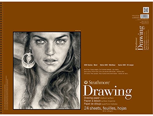 Strathmore : 400 Series : Drawing Pad : 130gsm : 18x24in : 24 Sheets : Medium