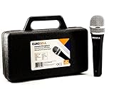 Eurosell - Dynamisches Mikrofon - Gesang & Bühne + Koffer + 5m Kabel XRL KLINKE Mic Set Micro Gesangs Mikro dynamisch