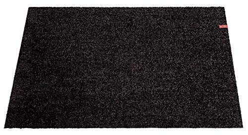 KEILBACH Bravo.black1 Fußmatte, Polyamidfasern mit PVC-Rücken, Black, one Size