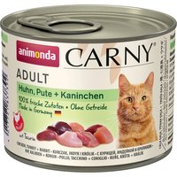 Sparpaket Animonda Carny Adult 24 x 200 g - Huhn, Pute & Kaninchen