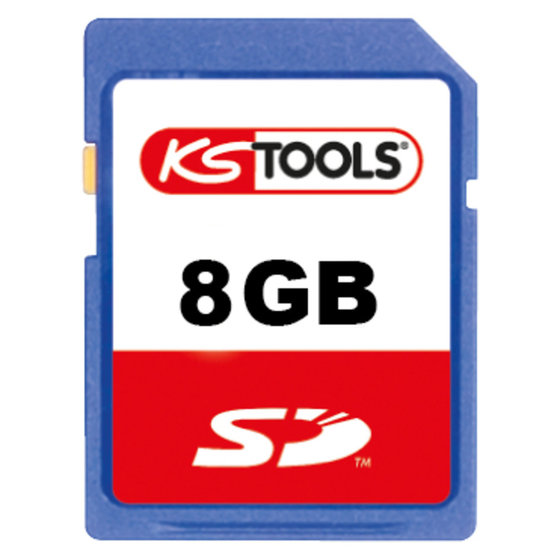 KS Tools 550.5008 SD-Speicherkarte, 8 GB
