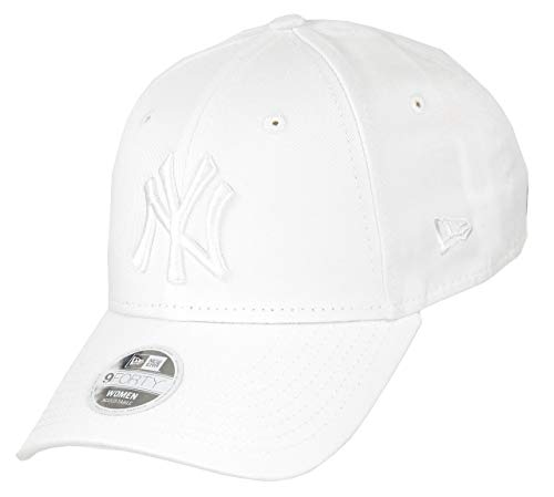 New Era New York Yankees 9forty Adjustable Women Cap MLB Rear Logo White - One-Size