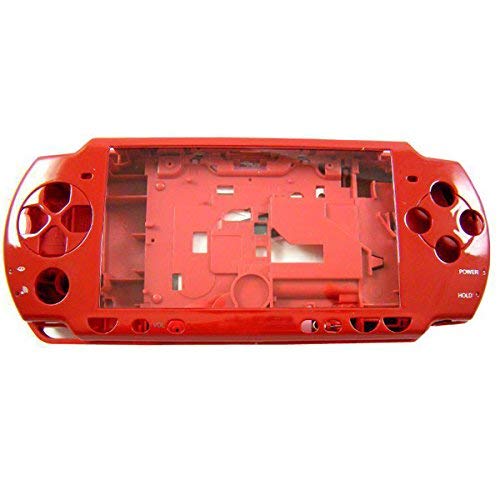 OSTENT Vollständige Gehäuse Muschelfaceplate Fallteilersatz für Sony PSP 2000 Farbe Rot