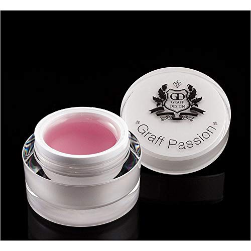 50 ml UV Fibre Gel clear rose thick - Graff Passion - Aufbaugel/Fiberglasgel