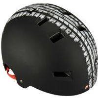 FISCHER Fahrrad-Helm BMX Track, Größe: S/M Innenschale aus hochfestem EPS, verstellbares, beleuchtetes - 1 Stück (86716)