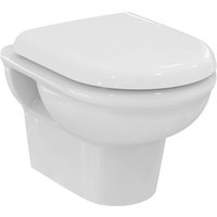 Ideal Standard Wand-WC-Paket Exacto ohne Spülrand Weiß