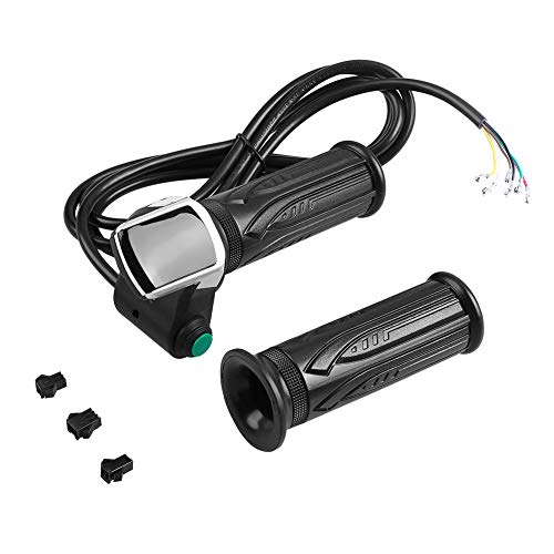 Esenlong 1 Paar Wasserdichte LCD Display Drossel Lenker Grip für Elektrische Autos Bike Roller 48V