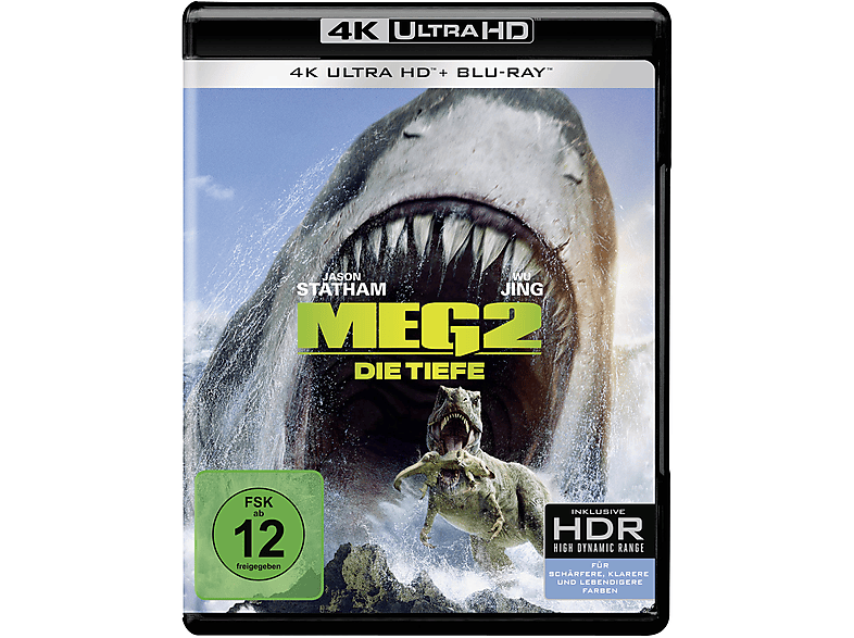 Meg 2: Die Tiefe 4K Ultra HD Blu-ray +