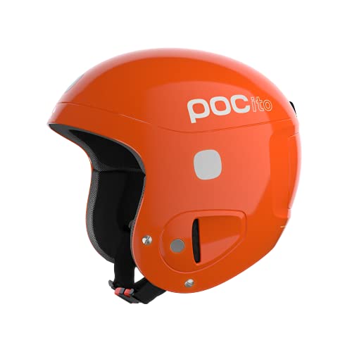 POC Skihelm POCito Helmet, Fluorescent Orange, XS-S (51-54 cm), (Größe einstellbar)