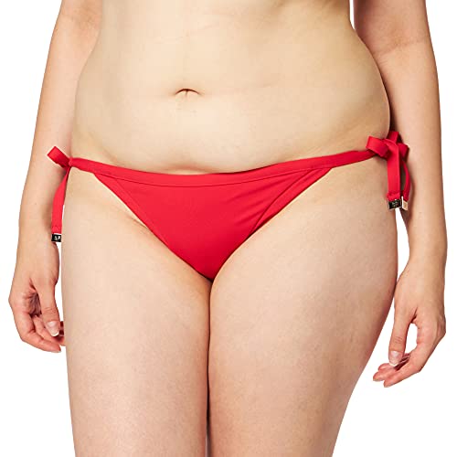 Seafolly Damen Seafolly Brazilian Tie Side Bikinihose,, per pack Rot (Chilli Chilli), 34 (Herstellergröße: 8)