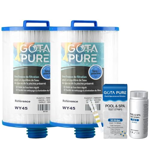 Gota Pure 2 Filter Spa Pleatco PWW50 / Unicel 6CH-940 / Darlly 60401 / WY45