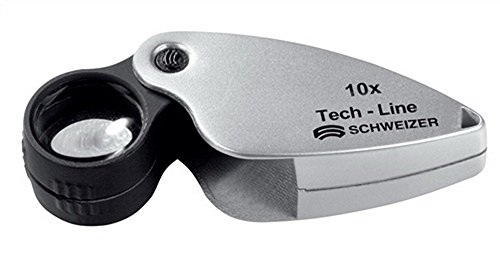 A. Schweizer GmbH Einschlaglupe Tech-Line Vergrößerung 20x Linsen-D.16,8mm 9620