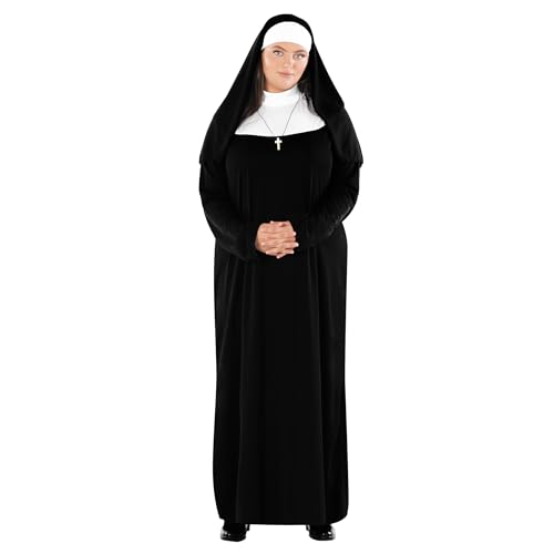 Fun Shack Nun - Adult Fancy Dress Costume - Large - 16-18
