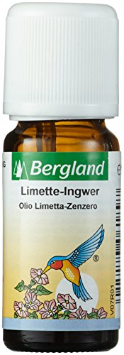 Bergland Limette-Ingwer Öl 10 ml, 3er Pack (3 x 10 ml)