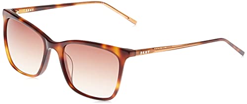DKNY Womens DK500S Sunglasses, Soft Tortoise, 54mm, 18mm, 135mm