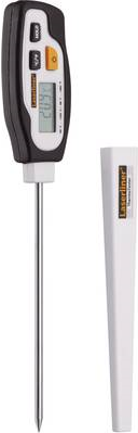 Umarex Laserliner ThermoTester Temperaturmessgerät (digitales Thermometer, LC-Display, für Küche / Grill + Gastronomie, Min./Max.-Anzeige) 082.030A
