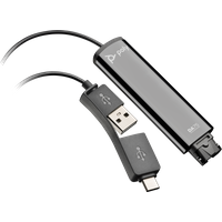 Plantronics Poly DA85-M Wideband QD auf USB-Adapter für Teams
