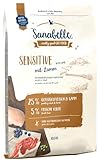 Sanabelle Sensitive mit Lamm | Katzentrockenfutter für ernährungssensible Katzen | 1 x 10 kg