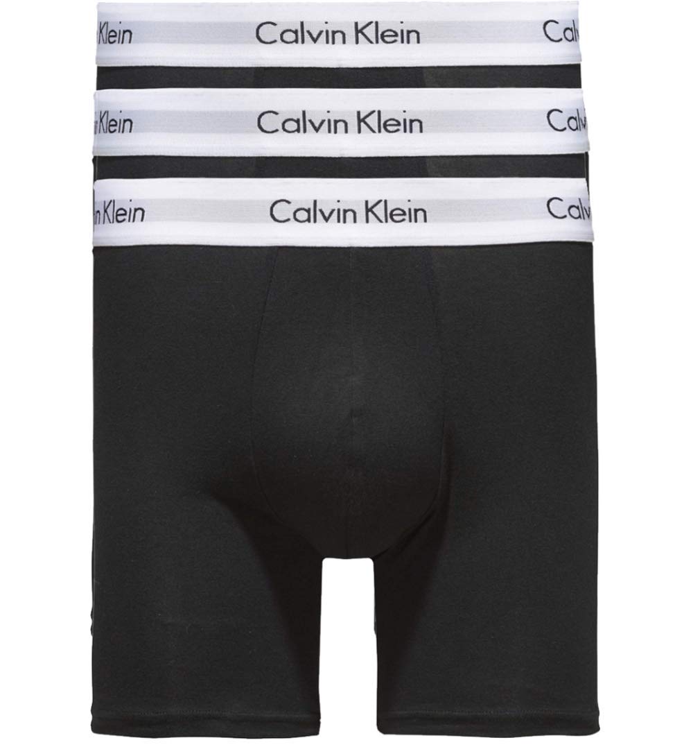 Calvin Klein Jeans Herren 3pk 000nb1770a Boxer Briefs, Schwarz Dark, L EU