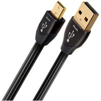 Pearl USB A>Mini (0,75m) USB-Kabel schwarz/weiß