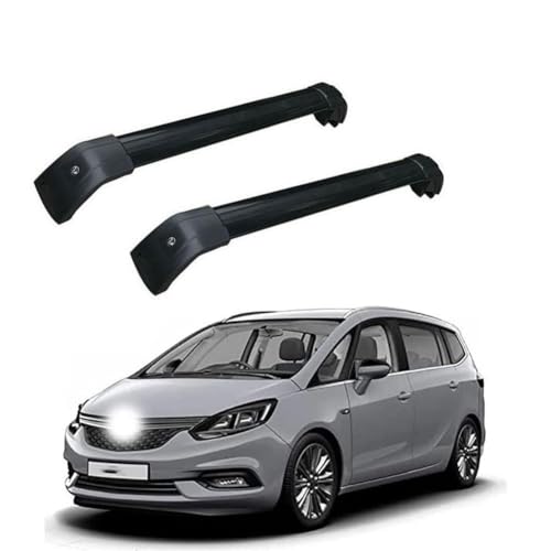 Dachträger für Opel Vauxhall Zafira Tourer 2011-2019,Schmutzabweisend Dachboxen Skihalter Fahrradträger Auto Gepäckträger Relingträger,A