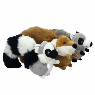 Multipet Cur-Tails Hundespielzeug aus Plüsch