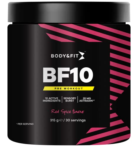 Body & Fit BF10 Pre-Workout - Extreme Red Spice - 315 Gramm
