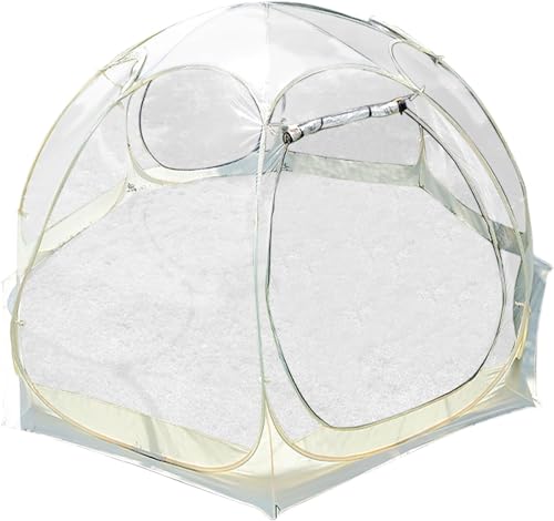 Transparentes Zelt für den Außenbereich, schützende klare Blasenkuppel, aufblasbares PVC-Haus, Sichtschutz, Hauszelt, Baldachin, wetterfest, Pop-Up-Outdoor-Campingzelt, tragbares Gehege, Unterschlupf