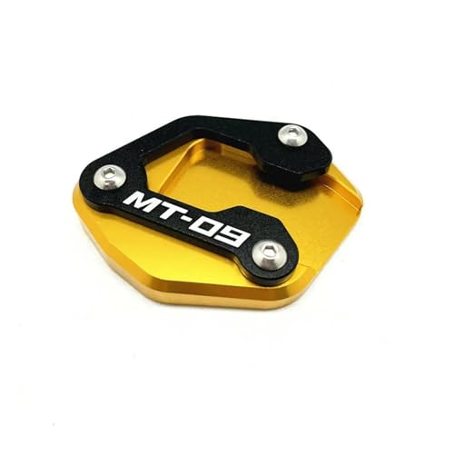 Fußseitenständer-Verlängerungspolster Kickstand-Kickständer für MT-09 MT09 SP 2021 Motorrad Seitenständer Unterstützung (Color : D)