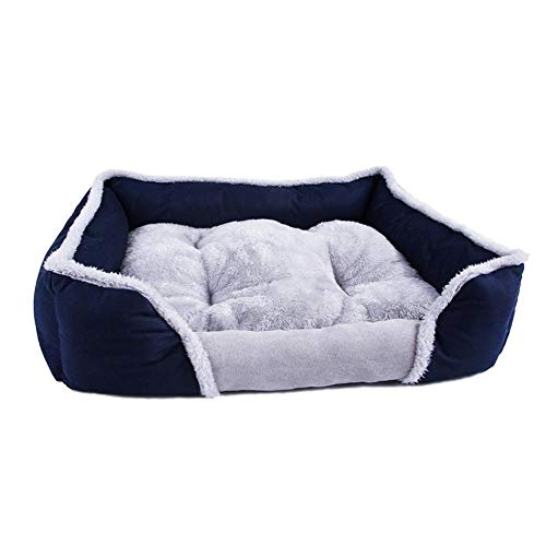 NGHSDO Hundebett Kennel warmes Bett große Größe Haustier Hund Matratze Sofa Katze (Color : 2, Size : S53cmX44cmX12cm)