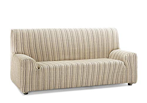 Martina Home Mejico Sofabezug, elastisch 1 Plaza, 70 a 110 cm de ancho beige